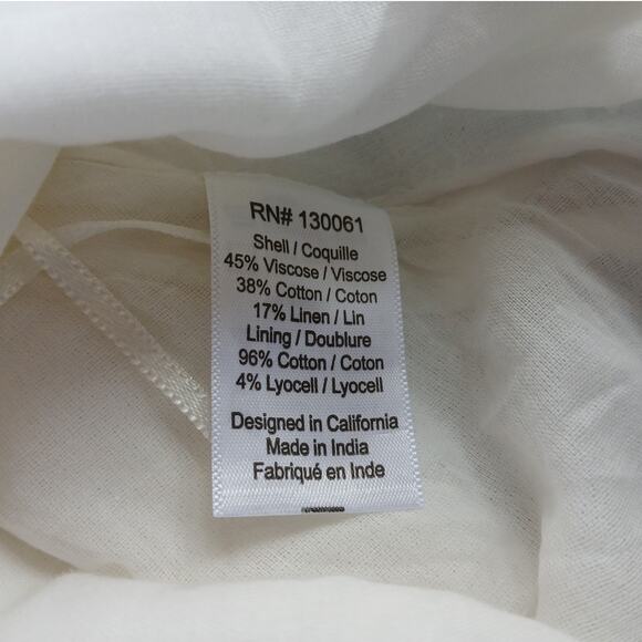 NWT - L*Space Cream Rosita Dress Size: LG - Picture 7 of 7